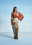 Rust Orange Applique Top And Marrakech Skirt